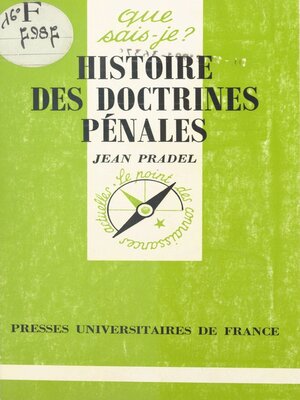 cover image of Histoire des doctrines pénales